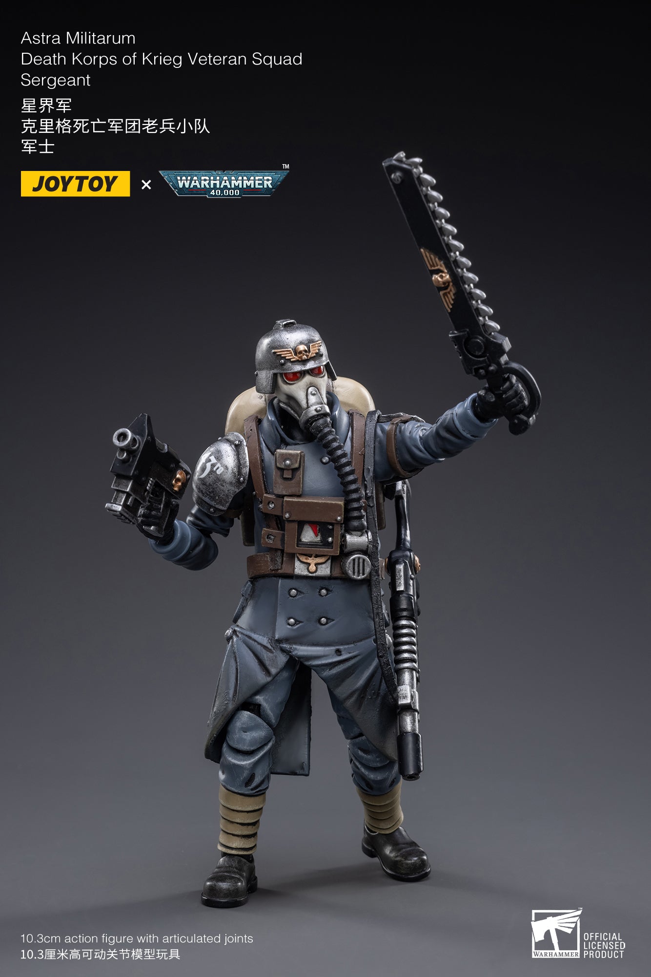Astra Militarum Death Korps of Krieg Veteran Squad (ReRun)- Warhammer 40K Action Figure By JOYTOY