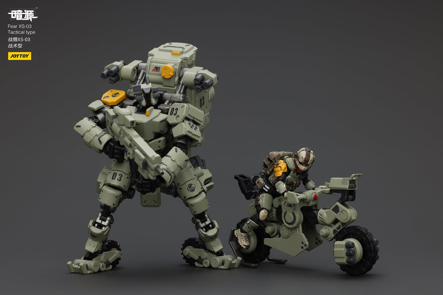 1/25 Fear XS Mini-Mecha set - Battle For the Stars 1/25 Action Figure By JOYTOY
