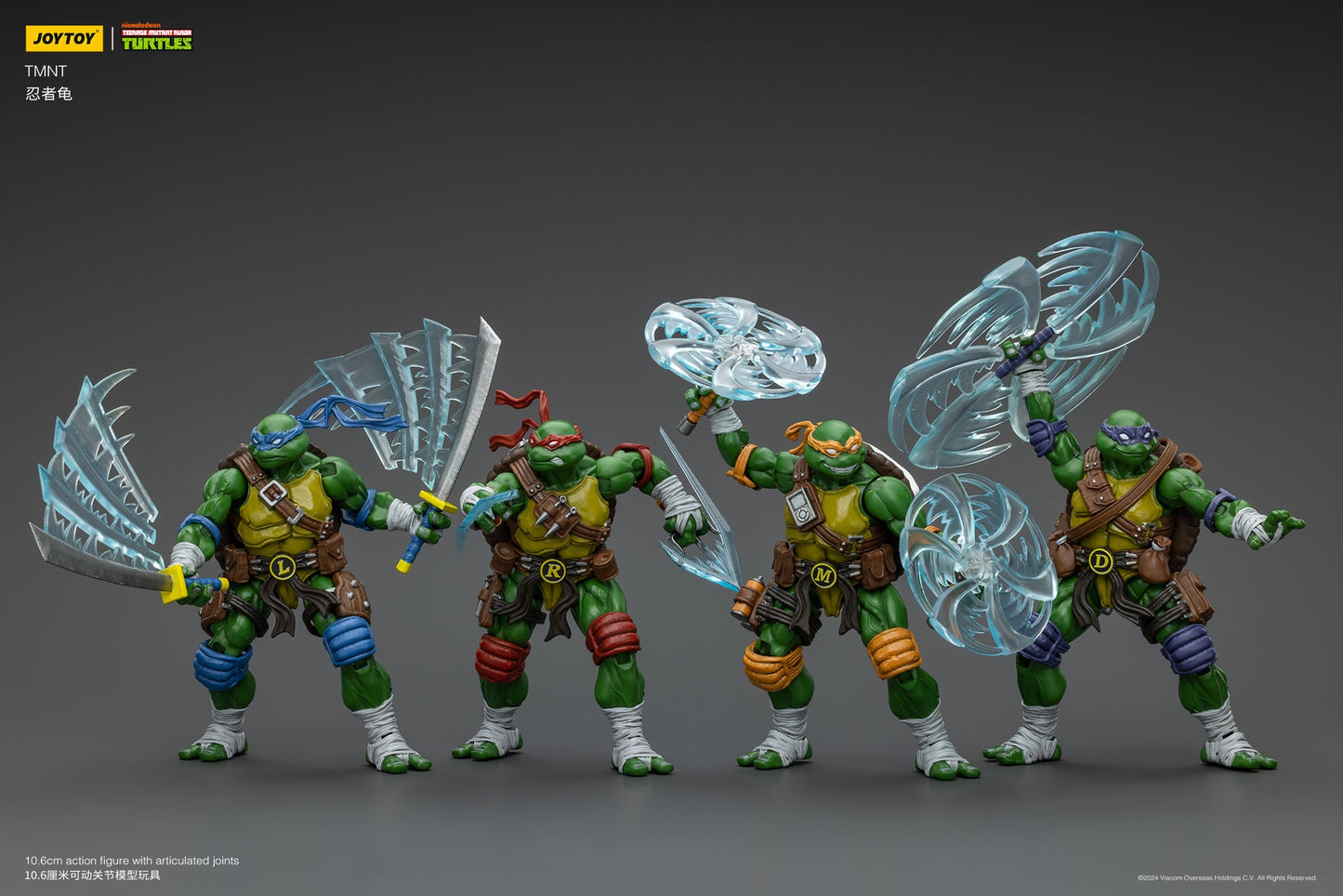 (RE-Run) TMNT - Wave 1 - TMNT Action Figure By JOYTOY