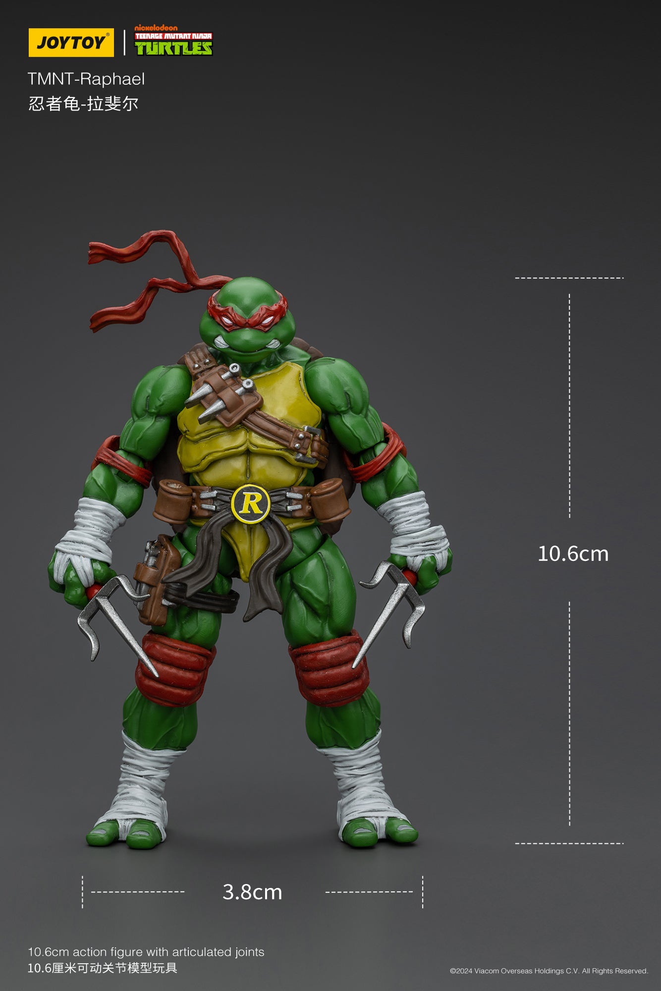 (RE-Run) TMNT - Wave 1 - TMNT Action Figure By JOYTOY