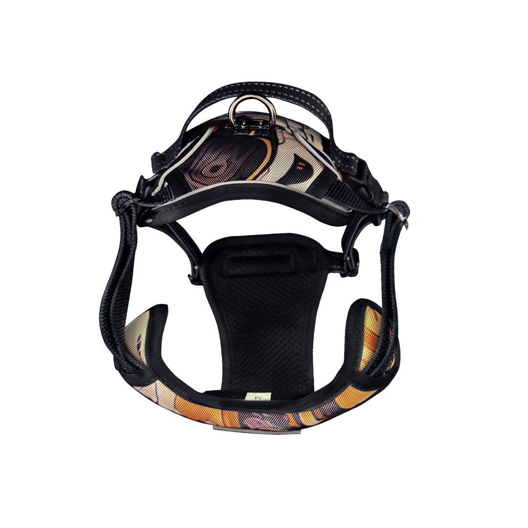 Oxford Cloth No-Pull Harness - Platinum Mechanical