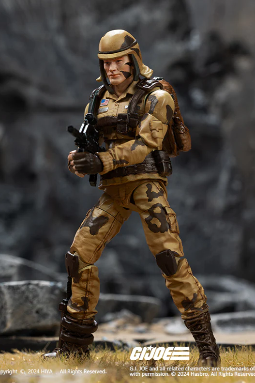 Exquisite Mini Series 1/18 Scale G.I.Joe Dusty - Action Figure By HIYA Toys