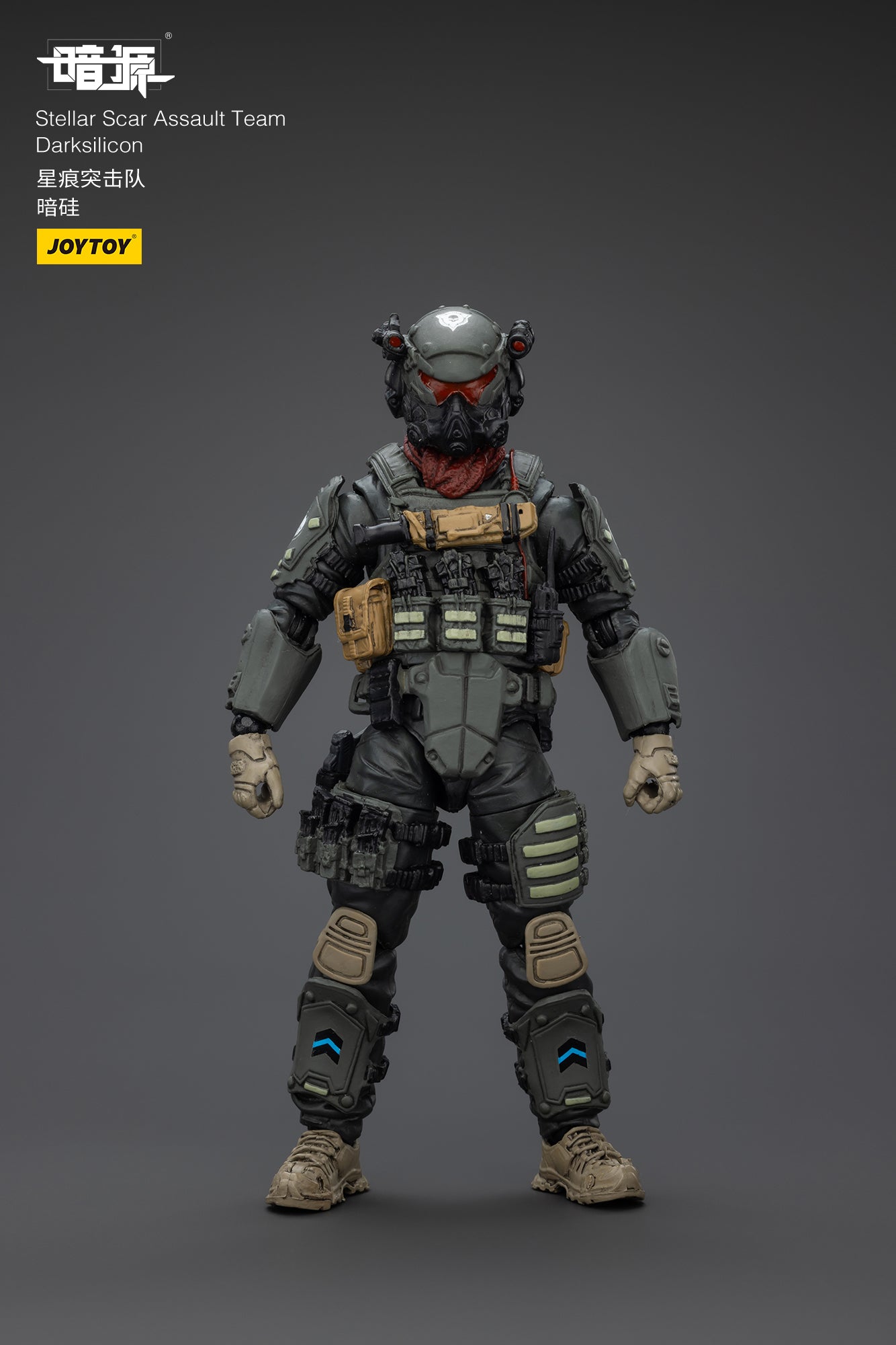 Stellar Scar Assault Team Gravelgold Action Figure by JOYTOY