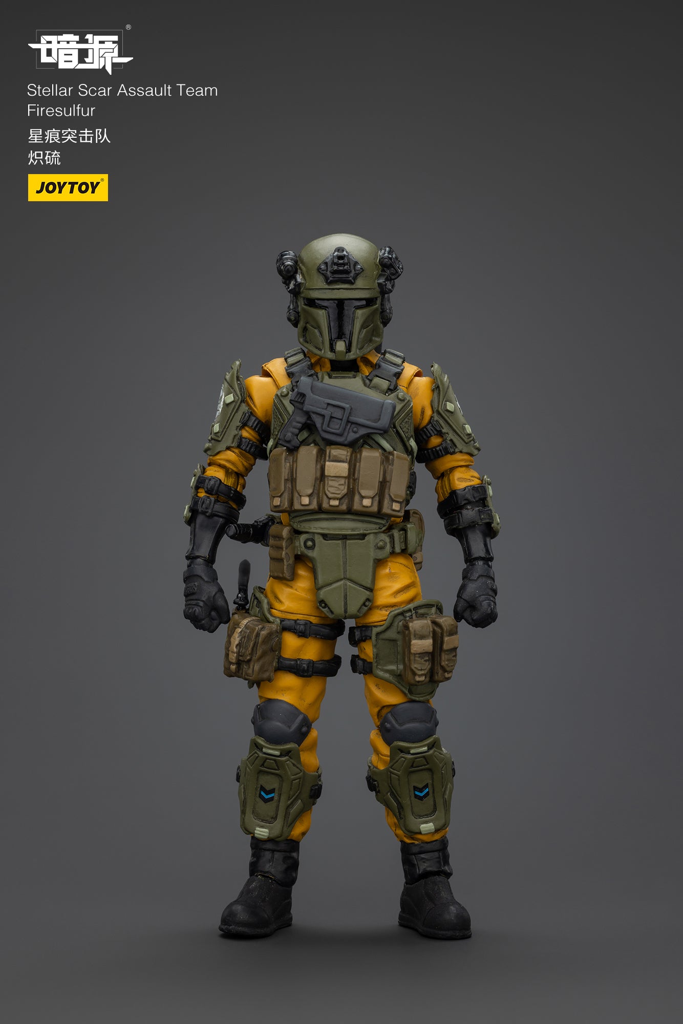 Stellar Scar Assault Team Gravelgold Action Figure by JOYTOY