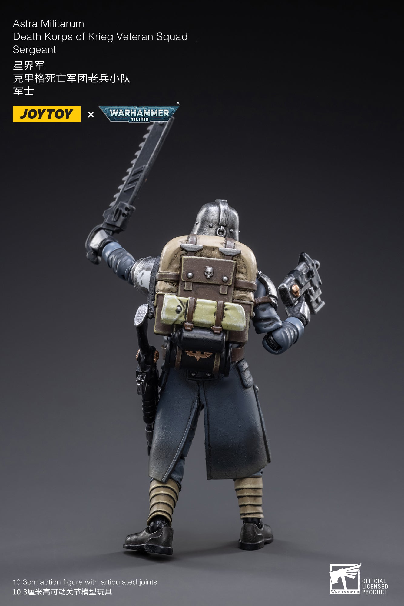 Astra Militarum Death Korps of Krieg Veteran Squad (ReRun)- Warhammer 40K Action Figure By JOYTOY