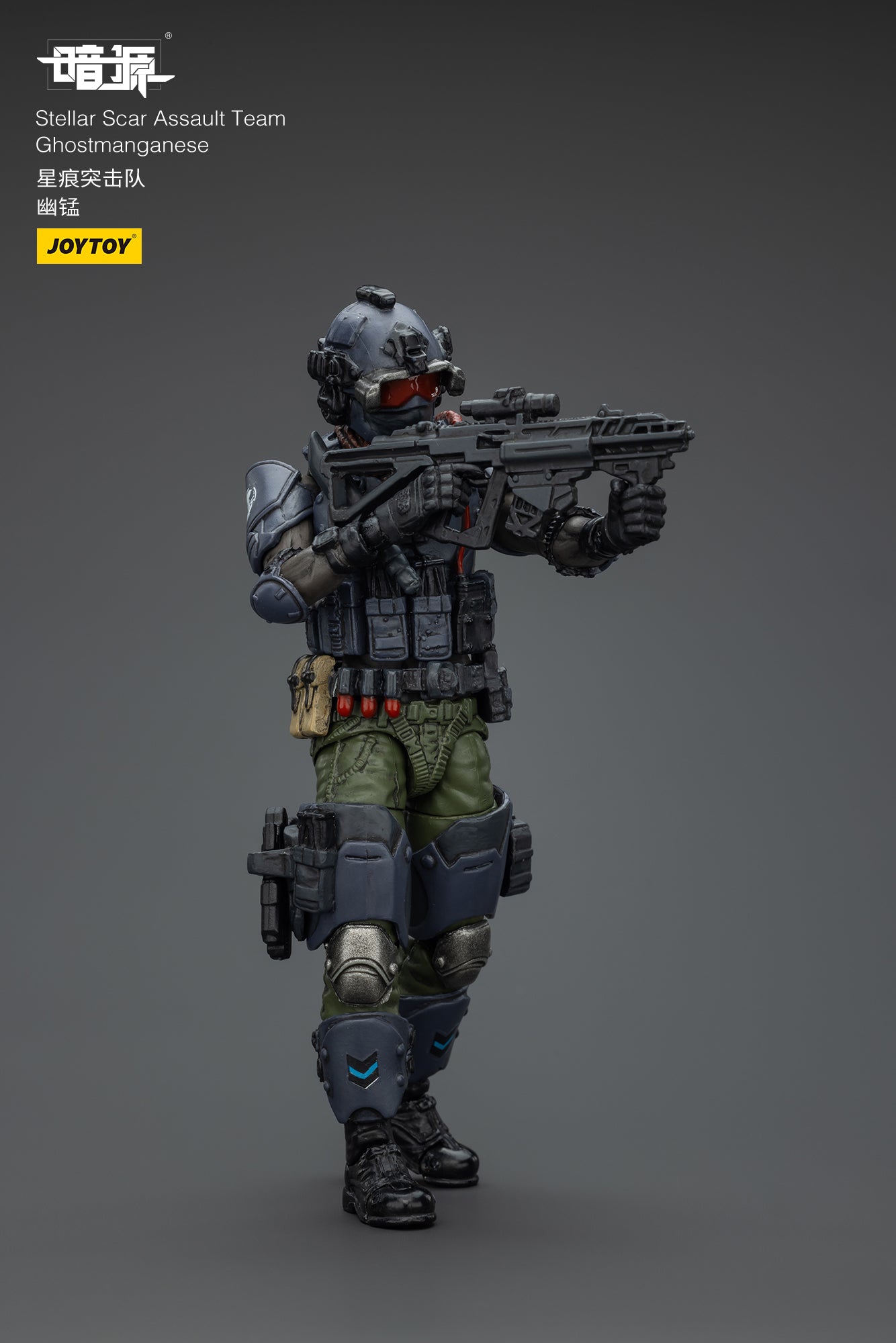 Stellar Scar Assault Team Gravelgold Action Figure by JOYTOY