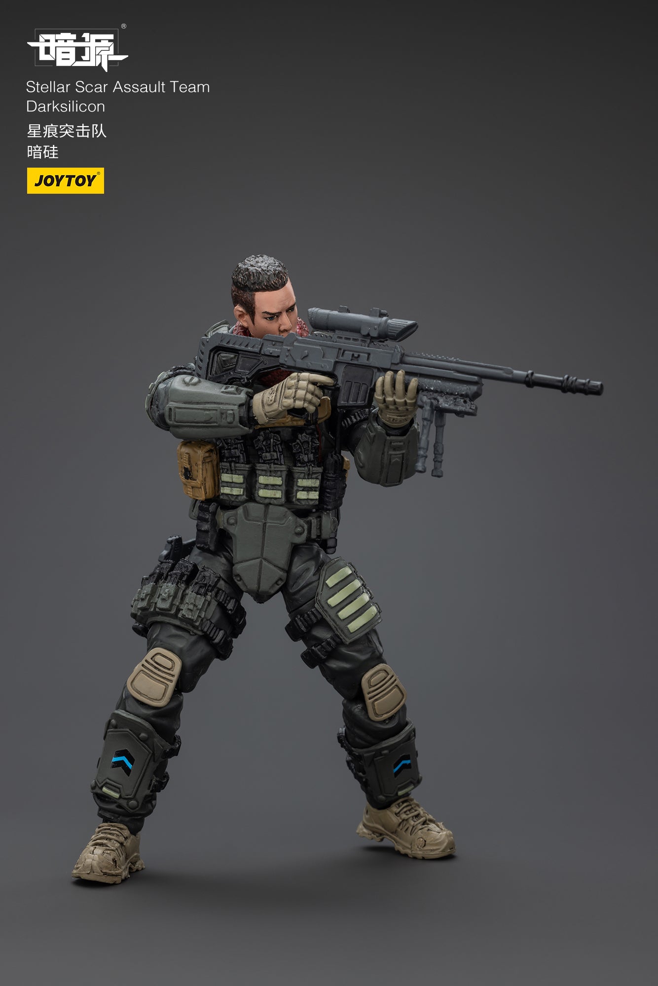 Stellar Scar Assault Team Gravelgold Action Figure by JOYTOY