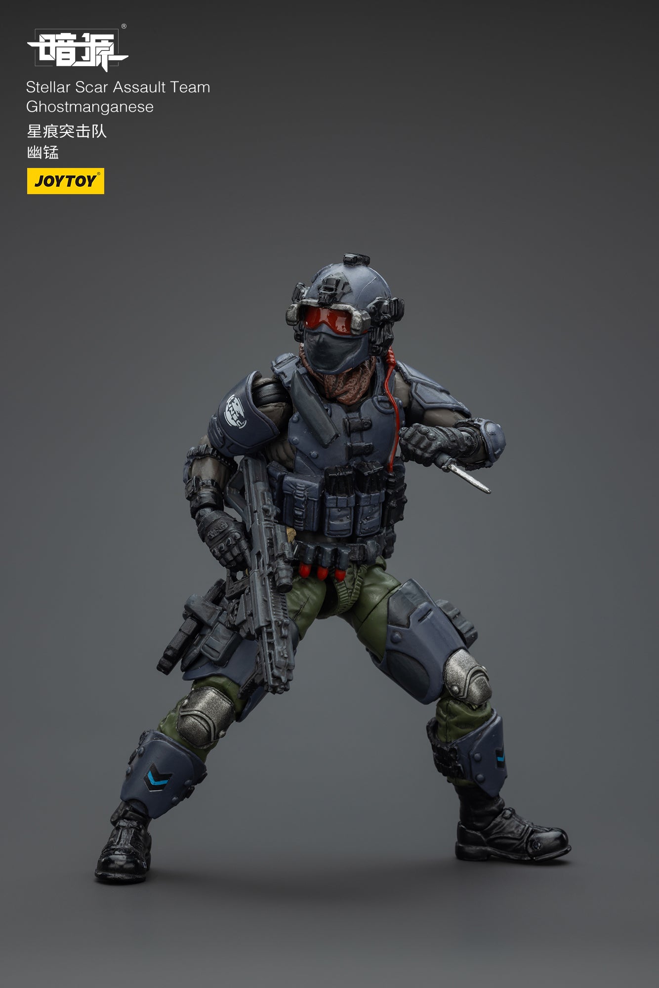 Stellar Scar Assault Team Gravelgold Action Figure by JOYTOY