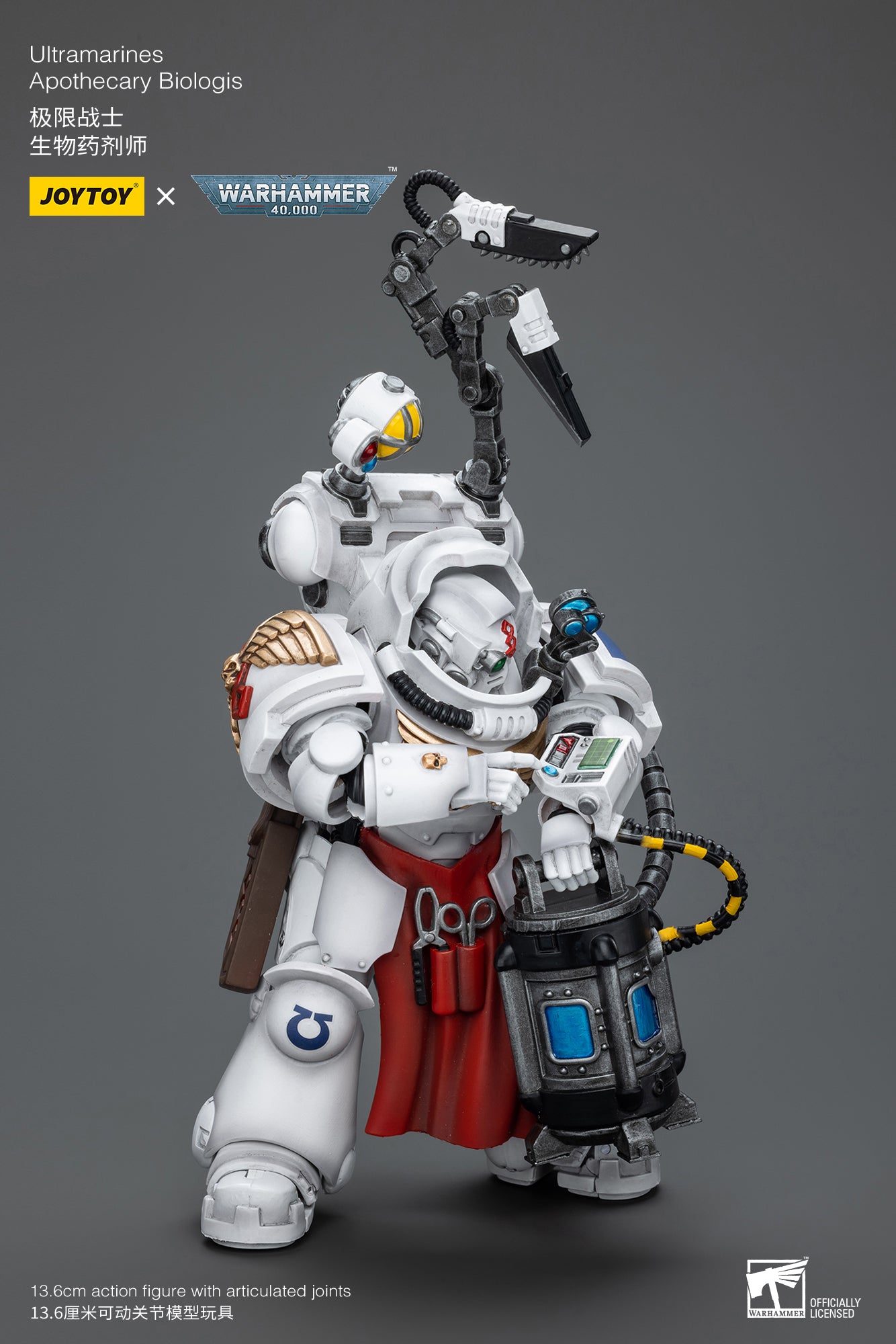 Uitramarines Apothecary Biologis  - Warhammer 40K Action Figure By JOYTOY