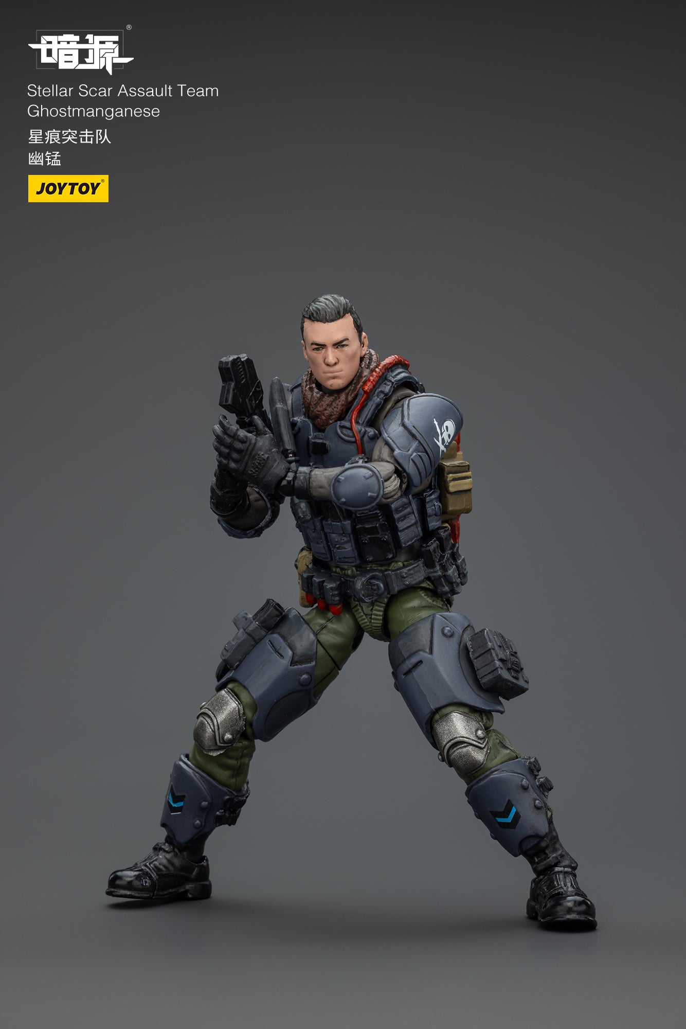 Stellar Scar Assault Team Gravelgold Action Figure by JOYTOY