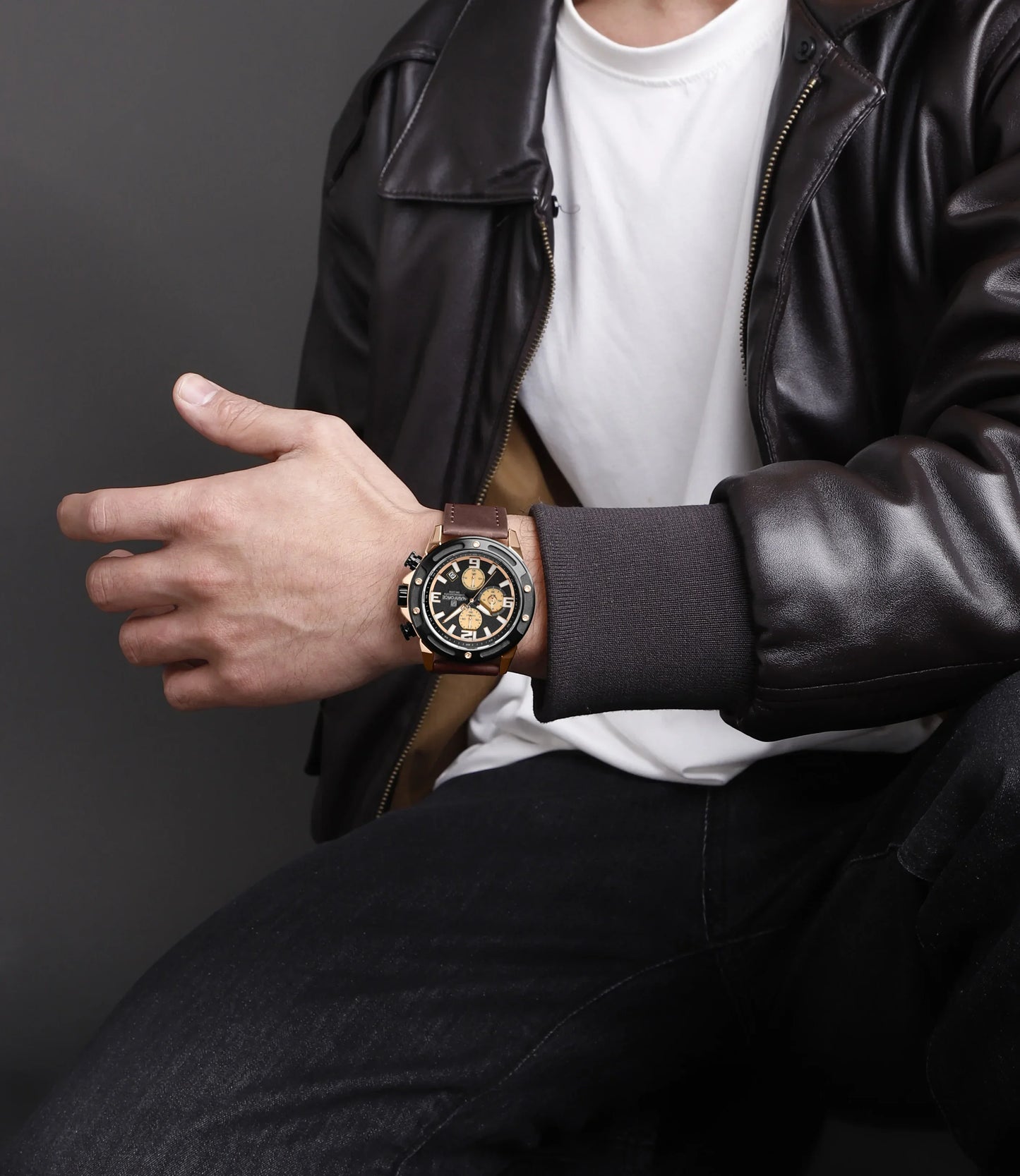 NAVIFORCE Watch 8074 Quartz Watch for Men.