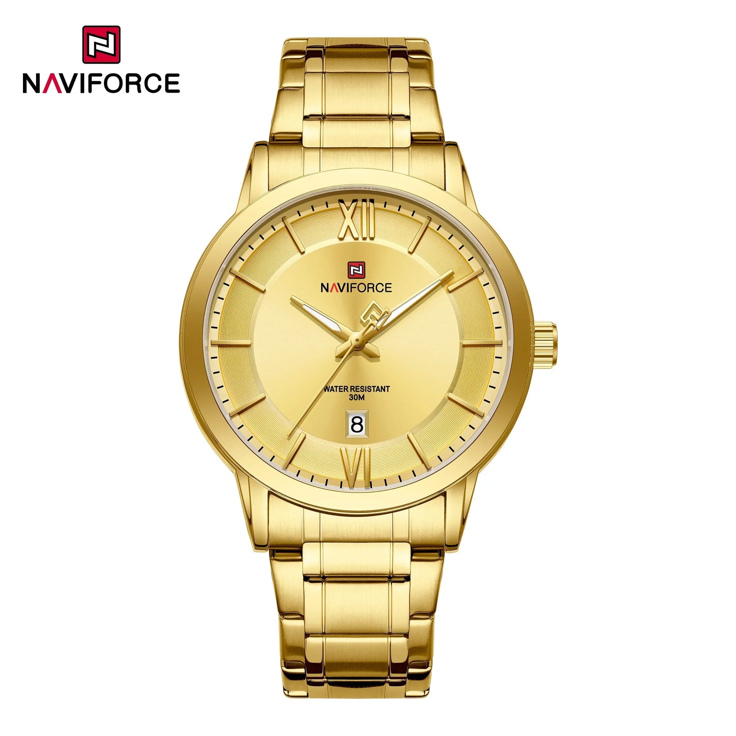 NAVIFORCE Watch 9254 Business Waterproof Quartz Watch.