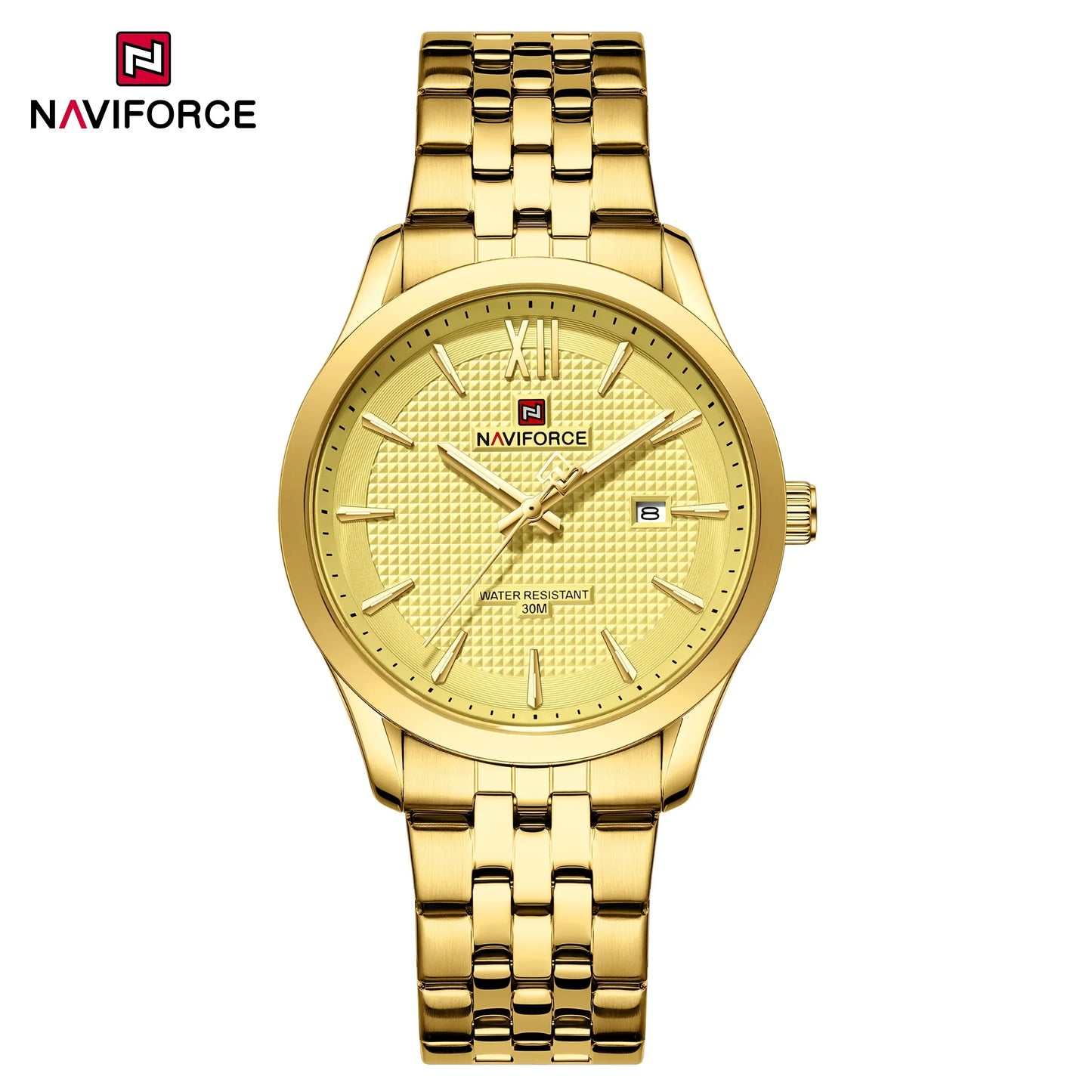 NAVIFORCE Watch 9255 Business Waterproof Quartz Watch.