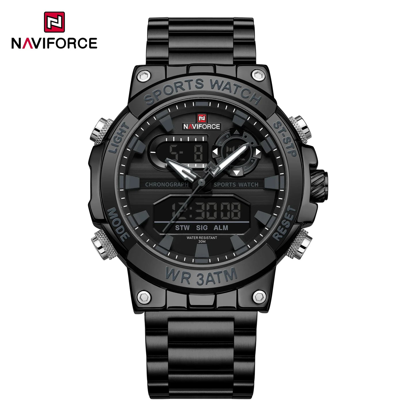 NAVIFORCE 9237 Business Waterproof Quartz Watch.