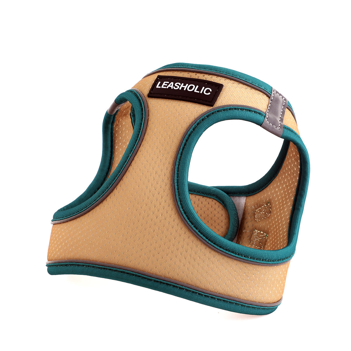 Ultra Light Harness - Sand with Green