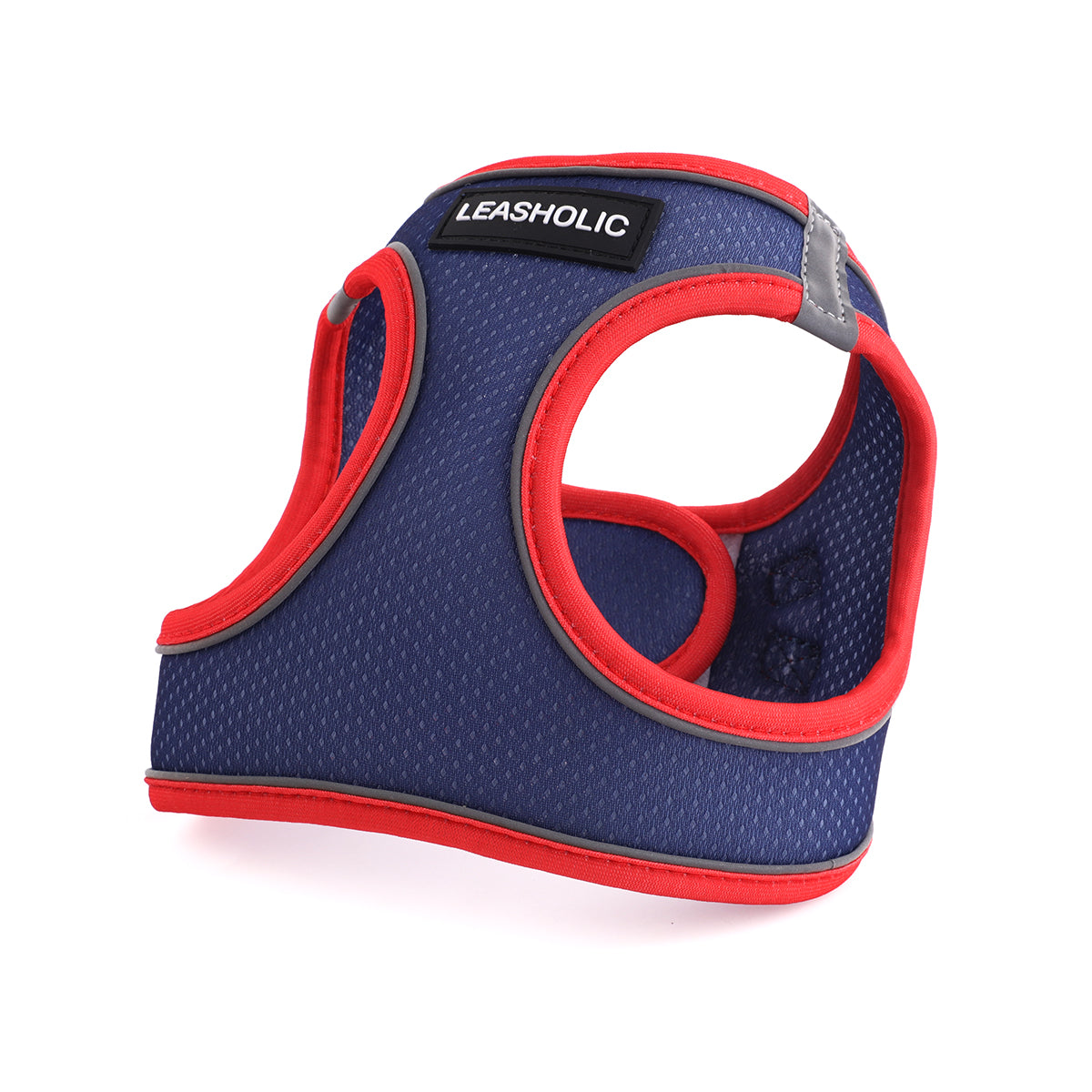 Ultra Light Harness - Navy with Red