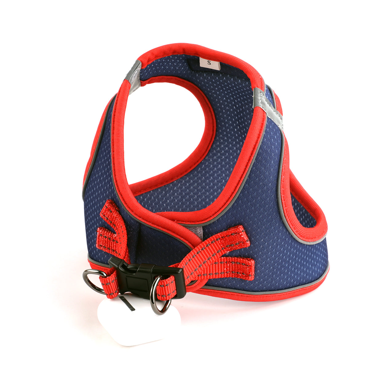 Ultra Light Harness - Navy with Red
