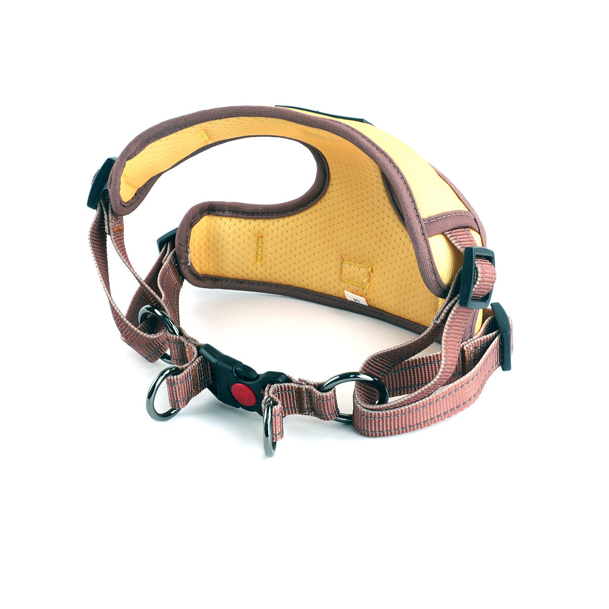 Oxford Cloth Smart Casual Harness - Bright with Brown