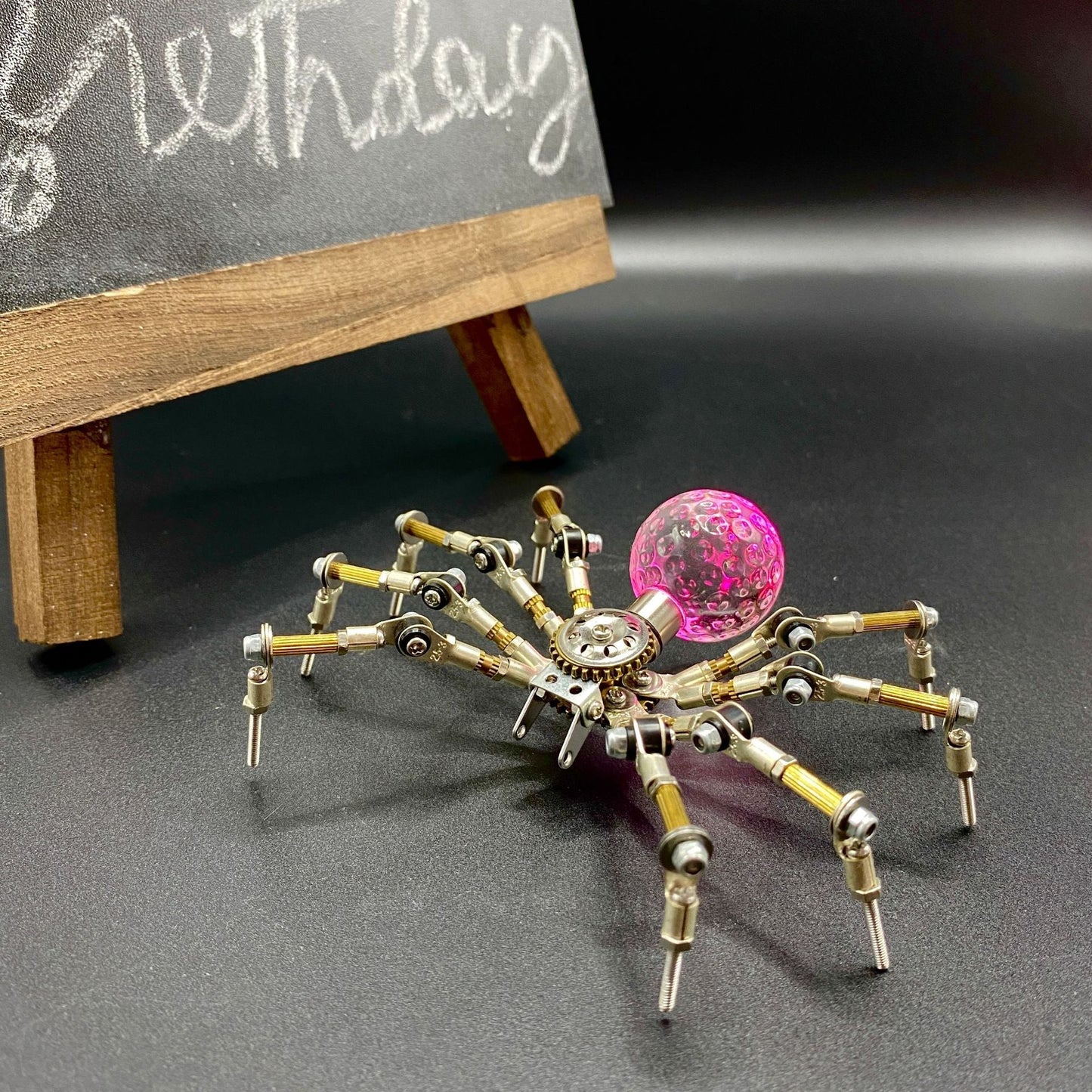 3D Metal Puzzles - Glowing Spider