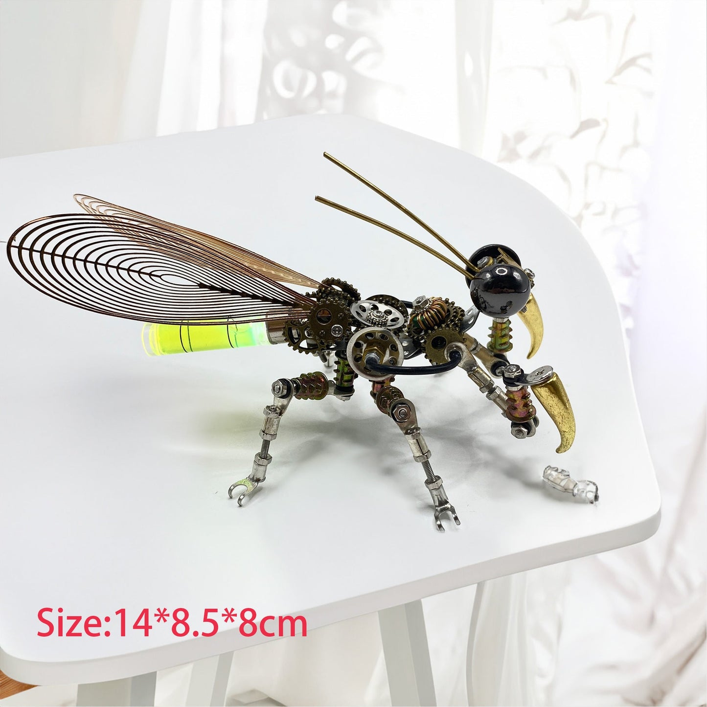 3D Metal Puzzles - Glowing Mantis