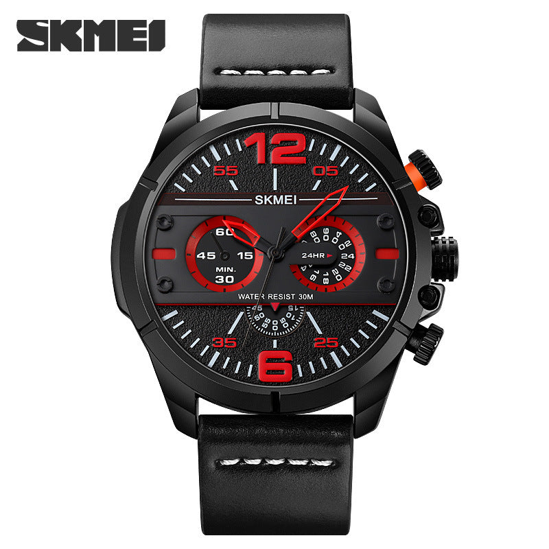 SKMEI- Men's Waterproof Quartz Watch-1846