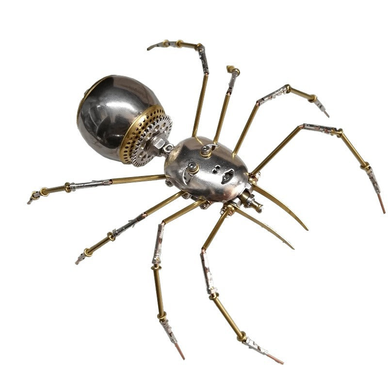 3D Metal Puzzles-Man-Faced Ghost Spider