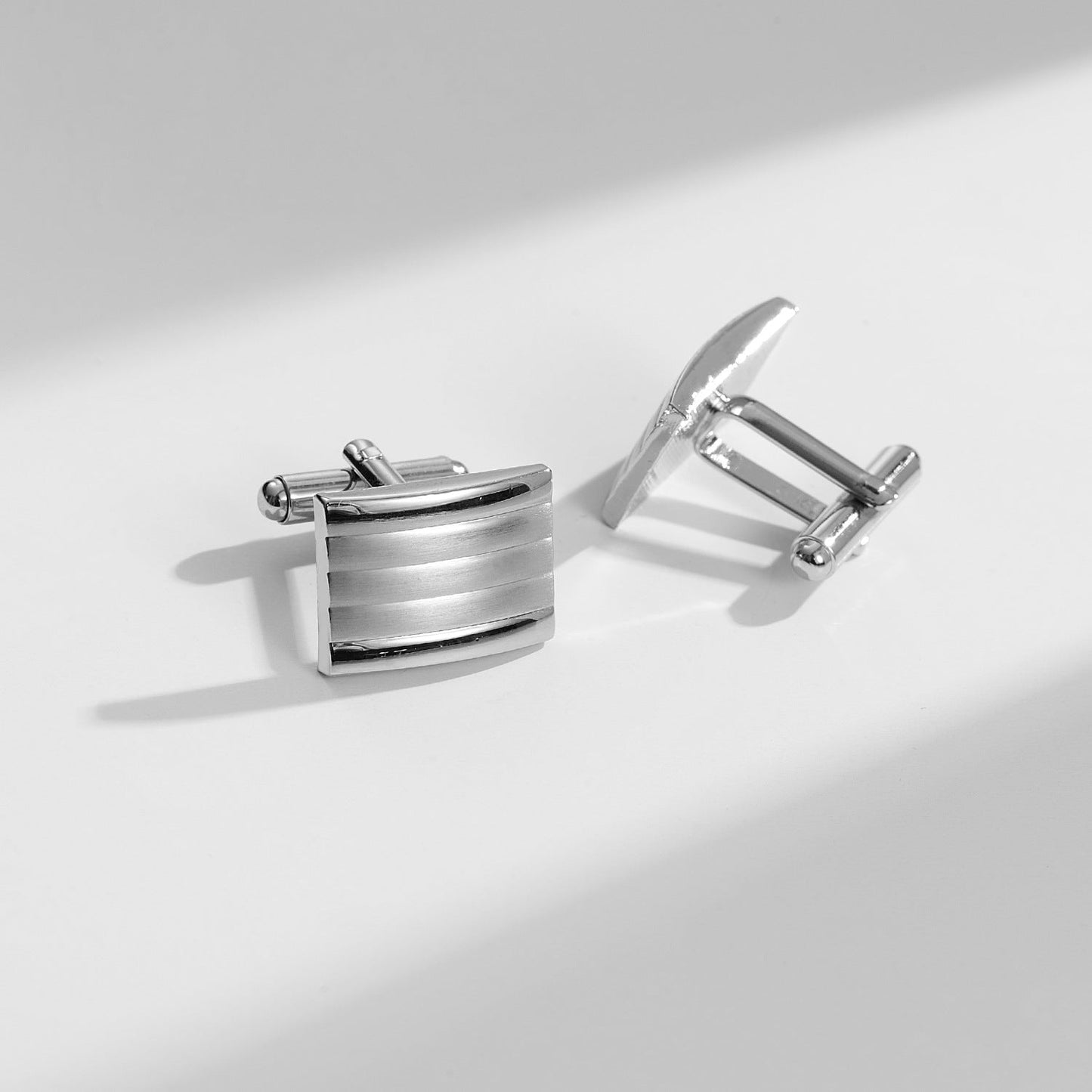 12 Pairs Classic Men’s Electroplated Cufflinks