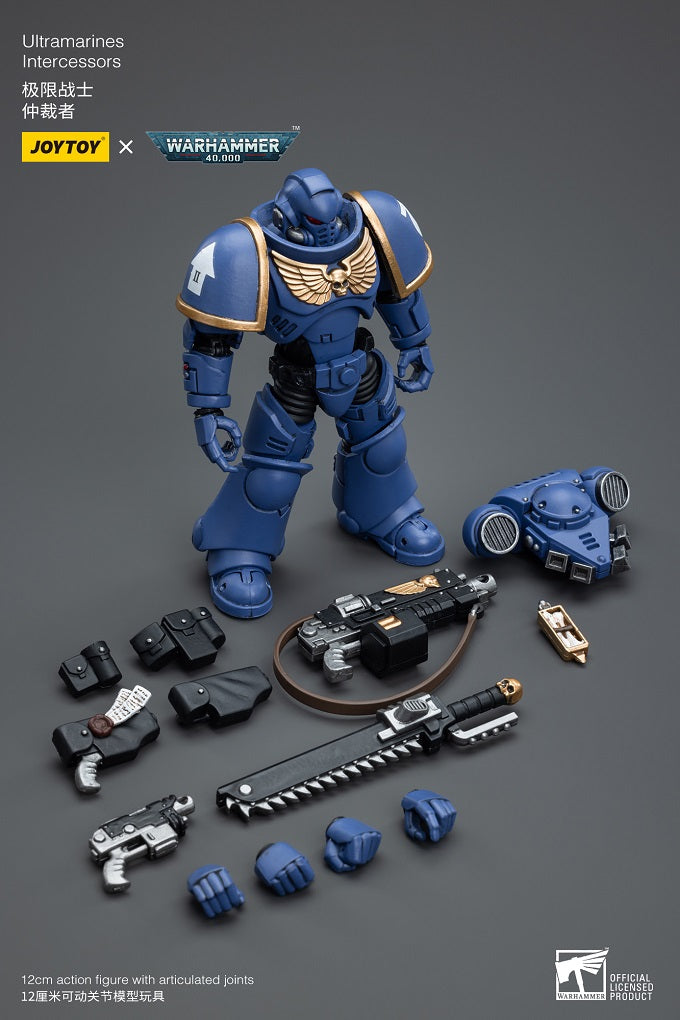 (Re-run) Ultramarines Intercessors - Warhammer 40K Action Figure By JOYTOY