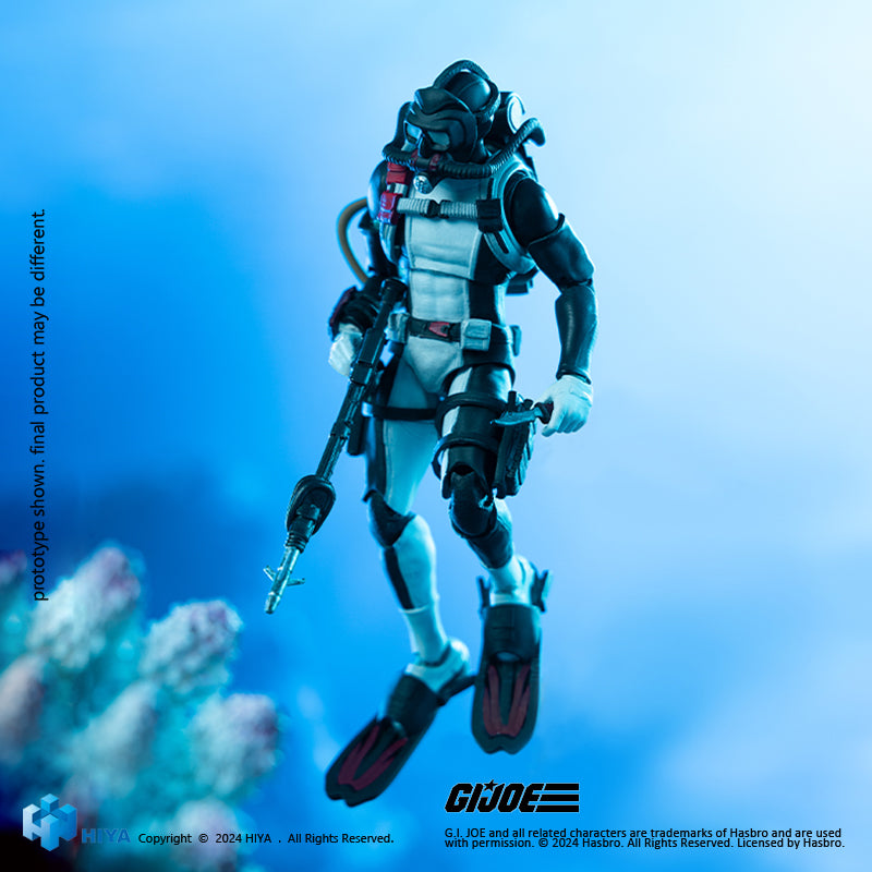 G.I.Joe Torpedo Exquisite Mini Series 1/18 Scale - Action Figure By HIYA Toys