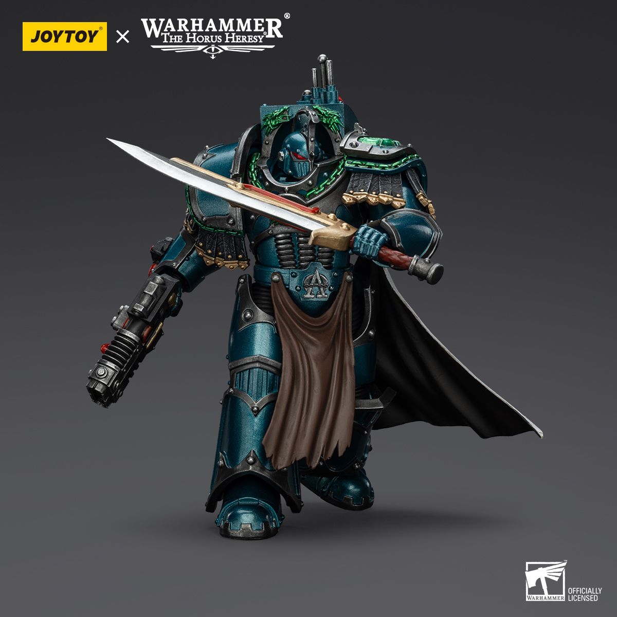 Alpha Legion Praetor and Terminator - Warhammer "The Horus Heresy" 1/18 Action Figure By JOYTOY
