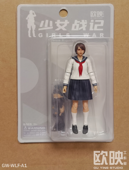 (CUTOFF APR 8 ) PGV General Female GIRLS WAR  - 1/18 Action Figure by Planet Green Valley