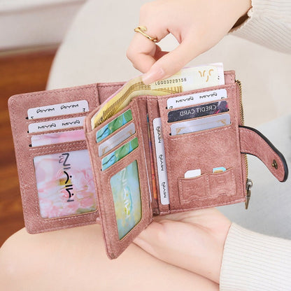 Ladies Leather Bag - Vintage Change Holder