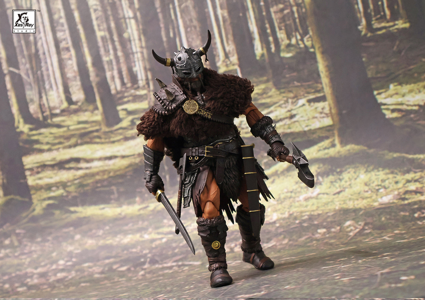 Xesray Studio 1/12 Combatants - 023 - Krimharth Barbarian Mercenary