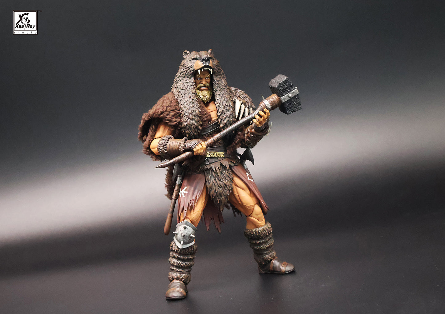 Xesray Studio 1/12 Combatants - 024 Branthoc Bear Head