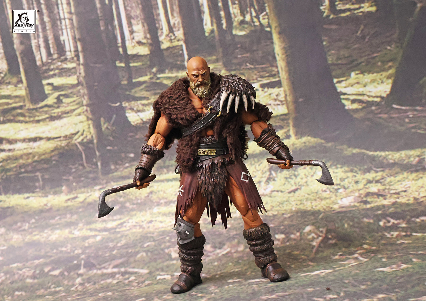 Xesray Studio 1/12 Combatants - 024 Branthoc Bear Head