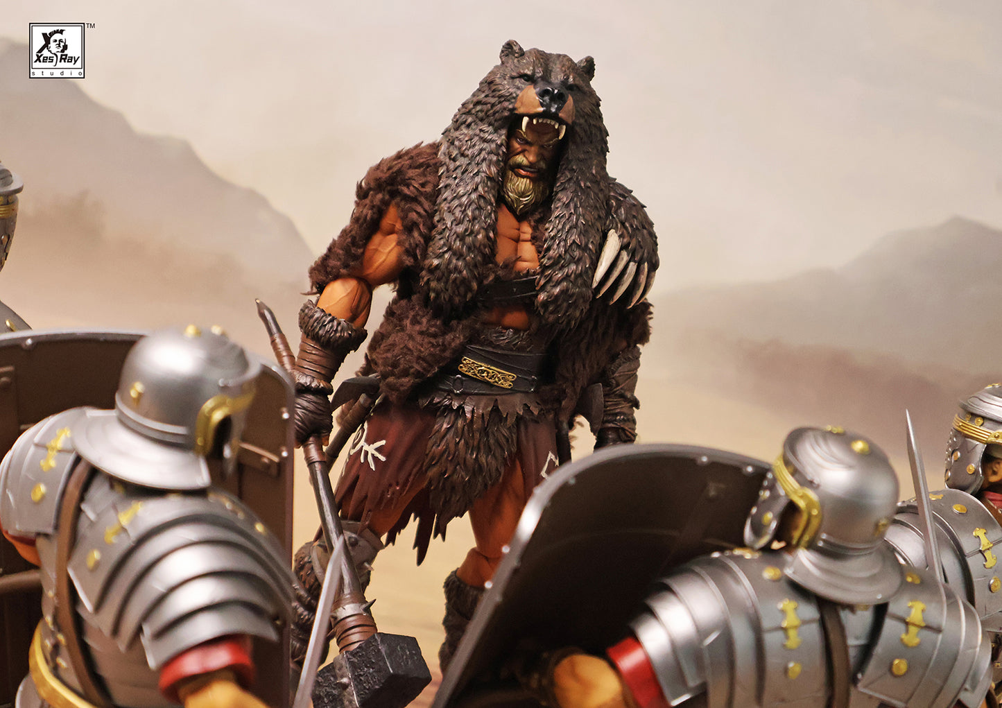 Xesray Studio 1/12 Combatants - 024 Branthoc Bear Head