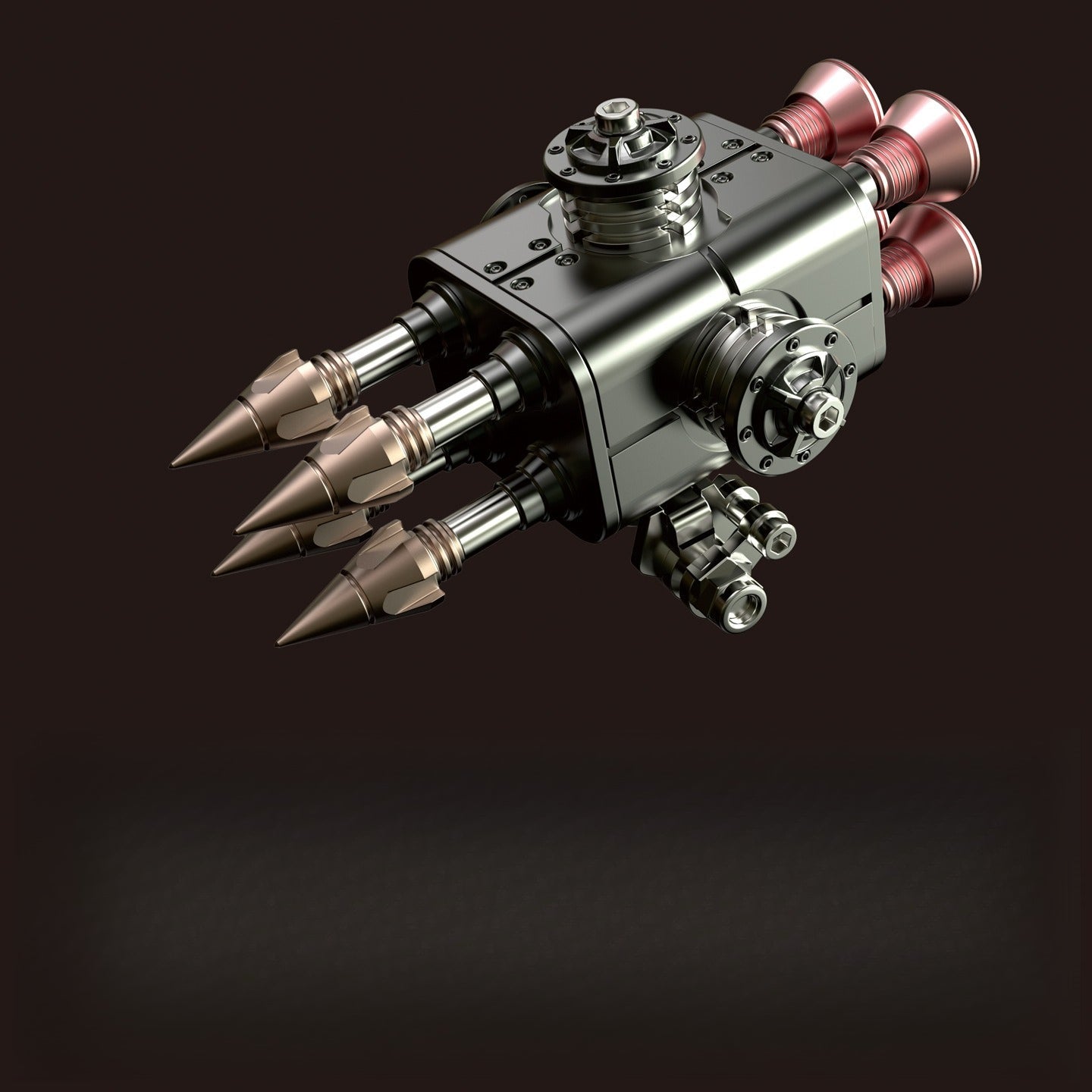 3D Metal Puzzles - Mechanical Spider + Weapon