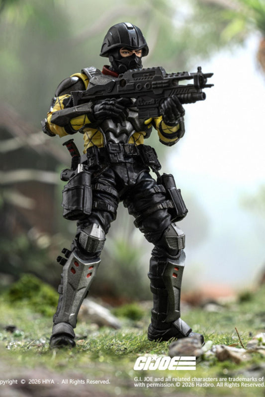 (30/6 CUTOFF) Exquisite Mini Series 1/18 Scale 4 Inch G.I.Joe Python Trooper Action Figure By HIYA Toys
