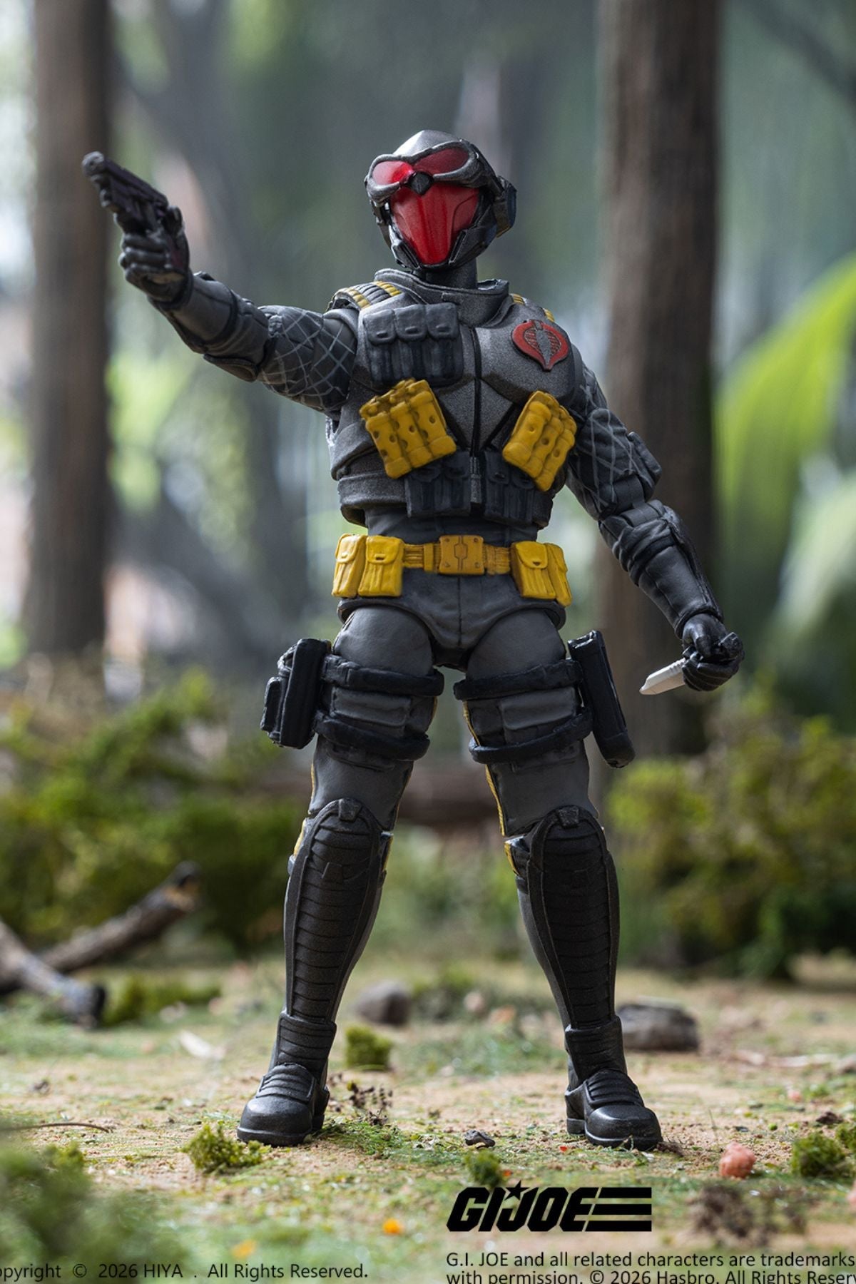 (30/6 CUTOFF) Exquisite Mini Series 1/18 Scale 4 Inch G.I.Joe Cobra Viper Python Patrol Version Action Figure By HIYA Toys