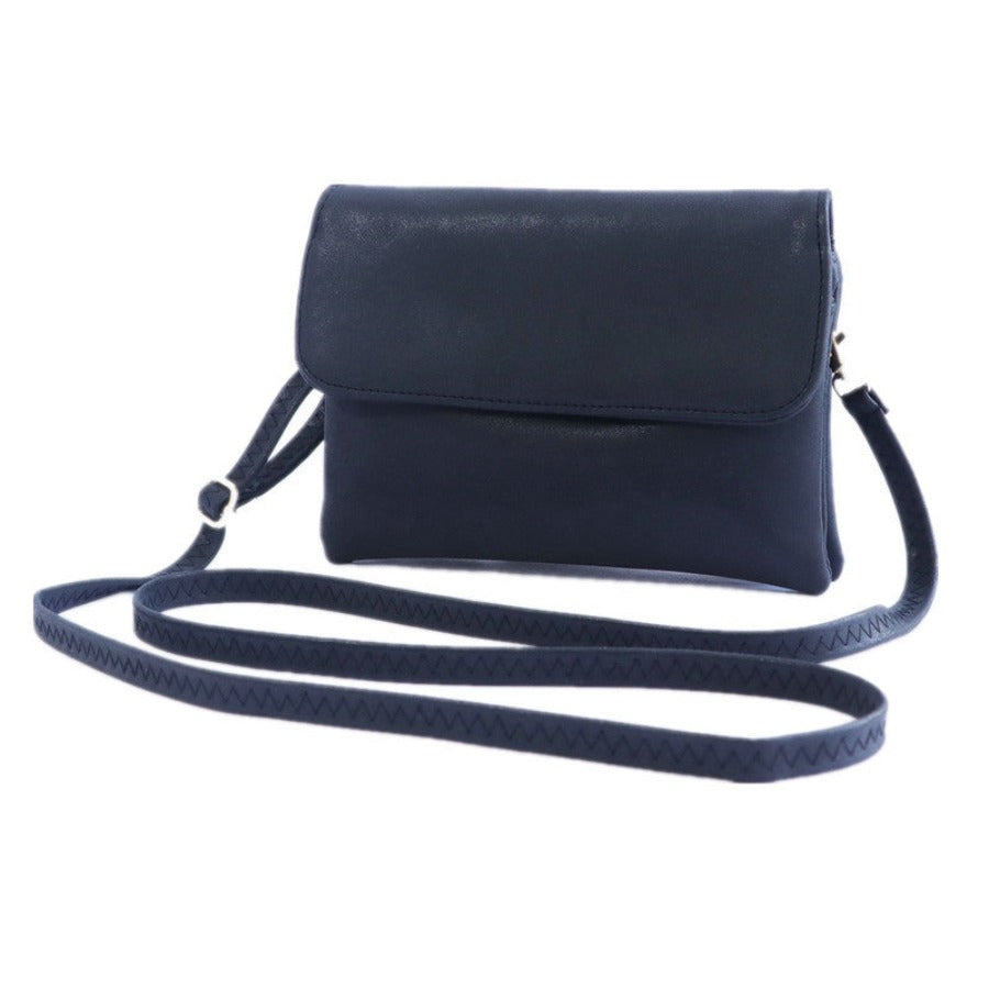 Women's Leather Bag - Shoulder Oblique Span Bag