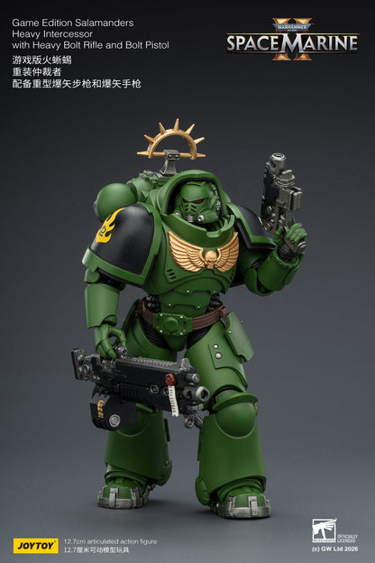 (CUTOFF APR 13 )  Game Edition Space Marine II -Warhammer 40k 1/18 Action Figure By JOYTOY