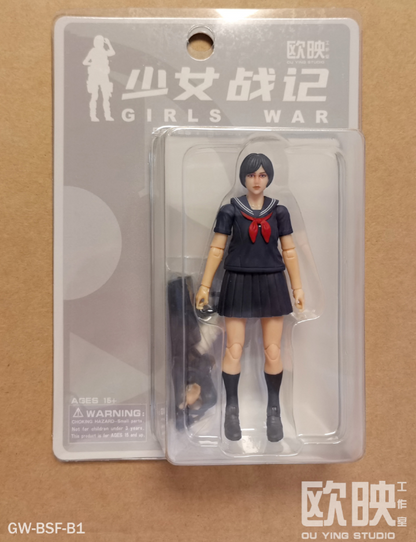 (CUTOFF APR 8 ) PGV General Female GIRLS WAR  - 1/18 Action Figure by Planet Green Valley