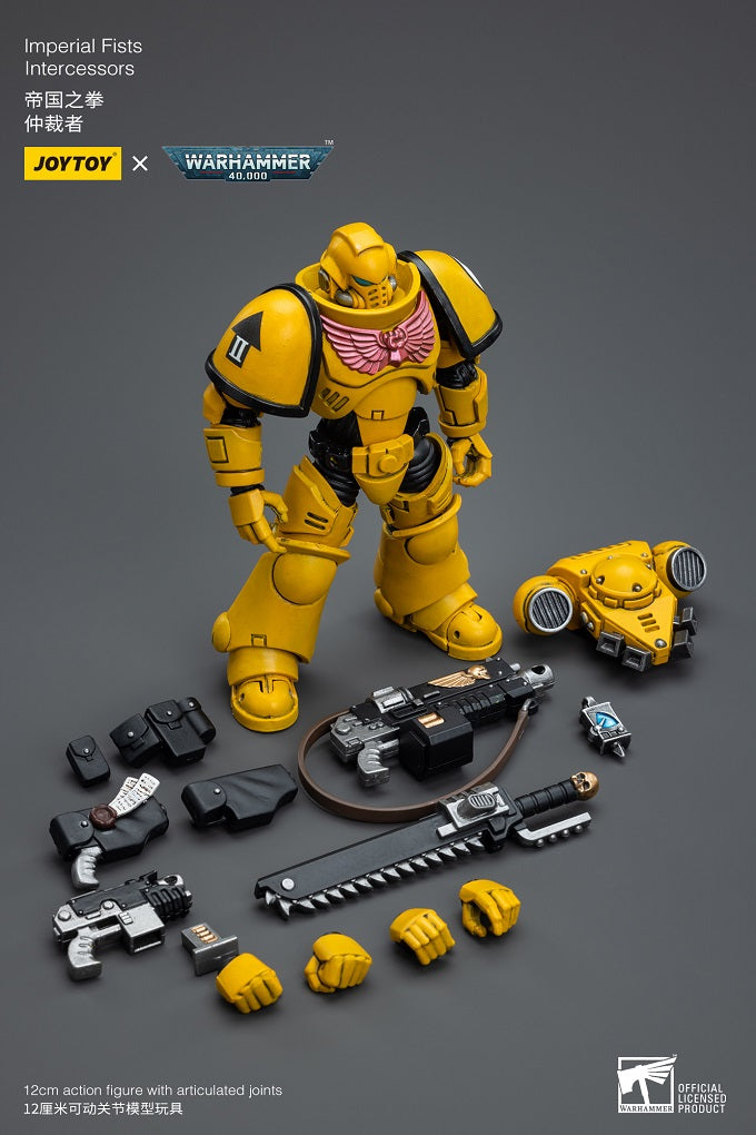 (Re-run) Imperial Fists Intercessors - Warhammer 40K Action Figure By JOYTOY