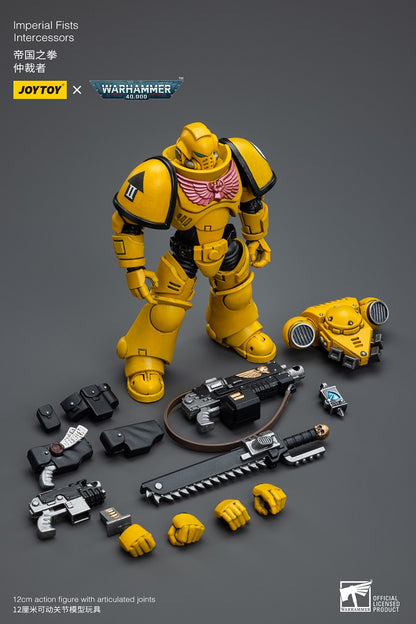 (Re-run) Imperial Fists Intercessors - Warhammer 40K Action Figure By JOYTOY