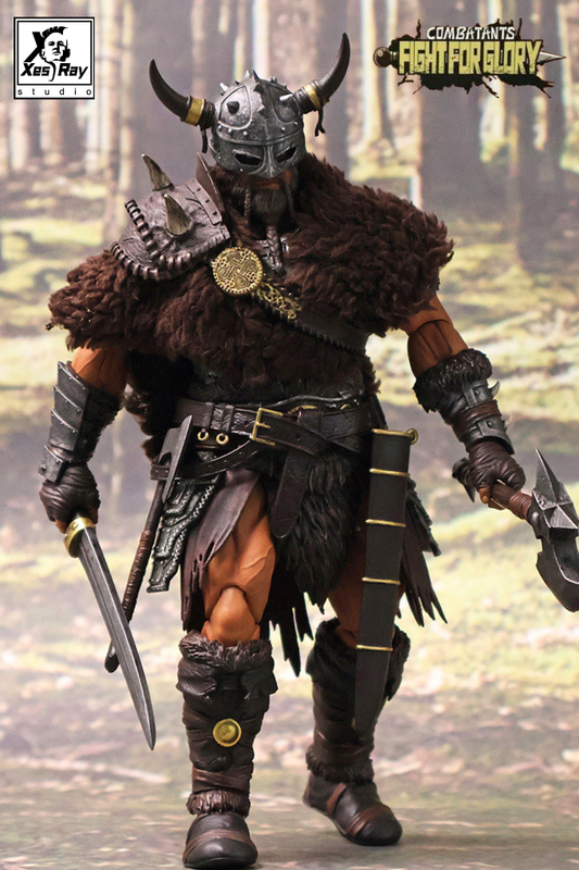 Xesray Studio 1/12 Combatants - 023 - Krimharth Barbarian Mercenary