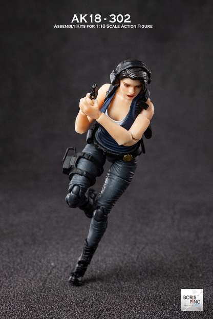(30/7) BP AK18 Series Wave 3 - JENNA VALEN - 1/18 Action Figure By Boris Ping