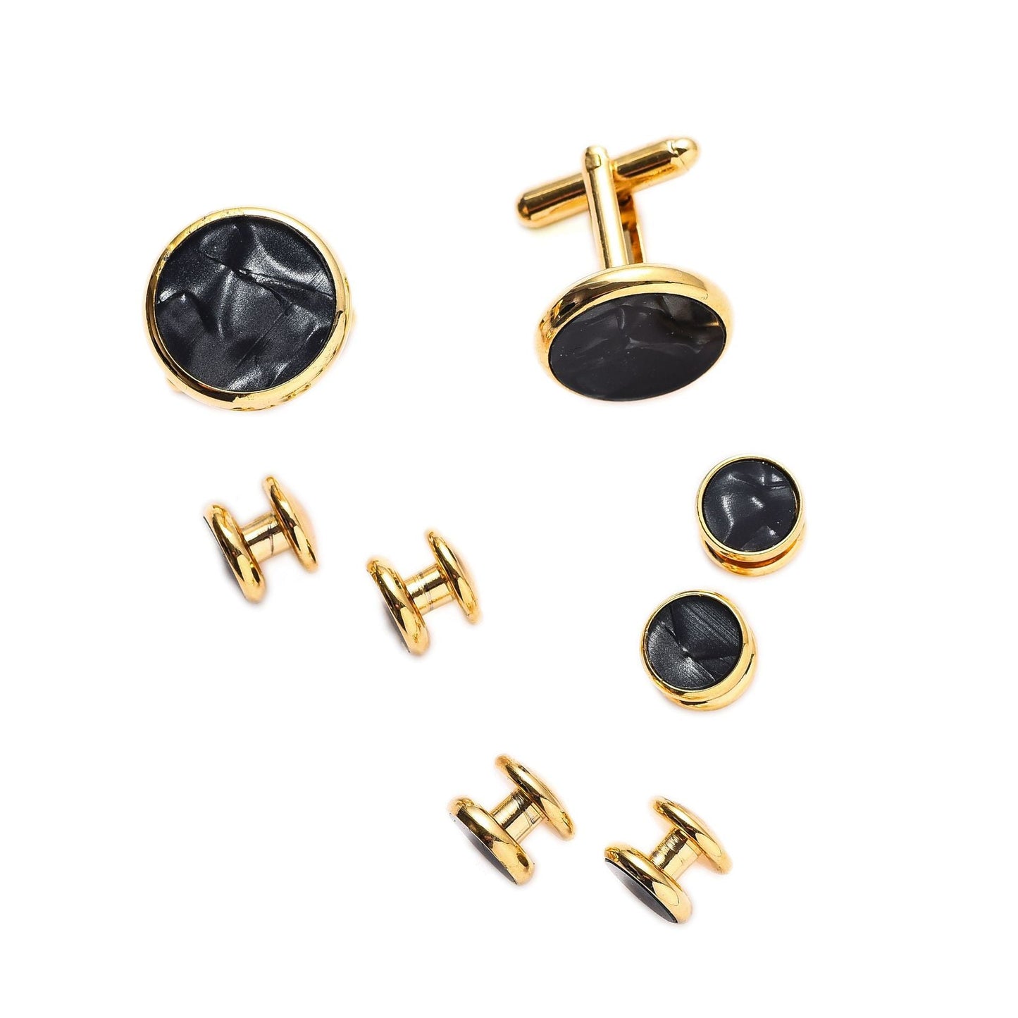 12 Pairs Classic Men's Cufflinks