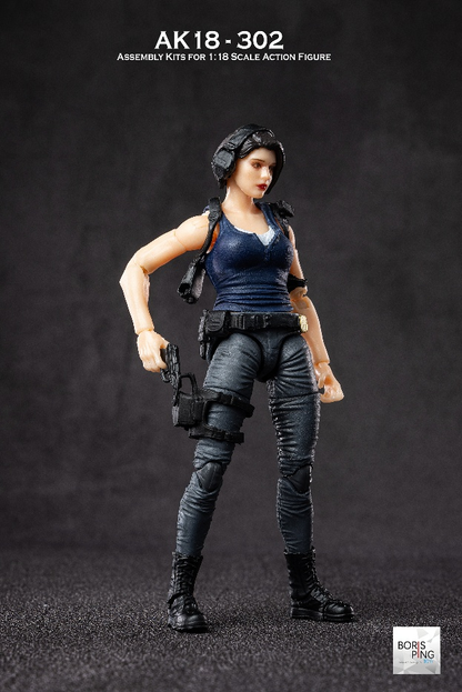 (30/7) BP AK18 Series Wave 3 - JENNA VALEN - 1/18 Action Figure By Boris Ping