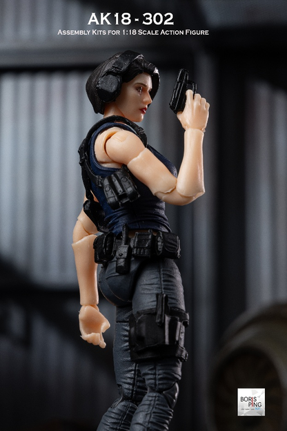 (30/7) BP AK18 Series Wave 3 - JENNA VALEN - 1/18 Action Figure By Boris Ping