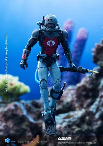 (31 MAR CUTOFF)Cobra Eel - G.I JOE EMG0458 -1/18 Scale Action Figure By HIYA Toys